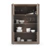 Vitrine 2 portes CRONOS BRONZE MERCURE