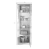 Vitrine 1 porte CRONOS BRONZE MERCURE