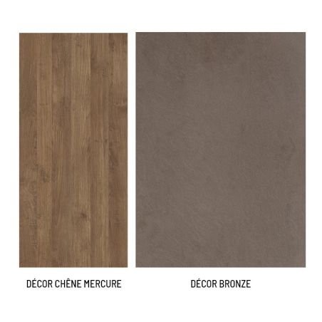 Vitrine 1 porte CRONOS BRONZE MERCURE