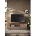Meuble TV 156 cm CRONOS BRONZE MERCURE avec LED inclus