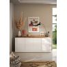Buffet 4 portes CRONOS BRONZE MERCURE avec LED inclus