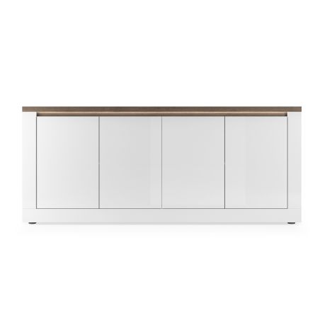 Buffet 4 portes CRONOS BRONZE MERCURE avec LED inclus