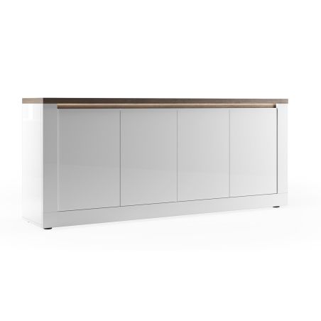 Buffet 4 portes CRONOS BRONZE MERCURE avec LED inclus