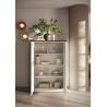 Buffet haut 2 portes CRONOS BLANC MERCURE avec LED inclus