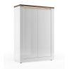 Buffet haut 2 portes CRONOS BLANC MERCURE avec LED inclus