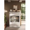 Vitrine 2 portes CRONOS BLANC MERCURE