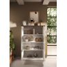 Vitrine 2 portes CRONOS BLANC MERCURE