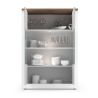 Vitrine 2 portes CRONOS BLANC MERCURE