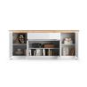 Buffet 4 portes et 1 tiroir CRONOS BLANC CADIZ avec LED inclus