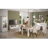 Buffet 4 portes et 1 tiroir CRONOS BLANC CADIZ avec LED inclus