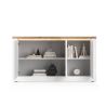 Buffet 3 portes CRONOS BLANC CADIZ avec LED inclus