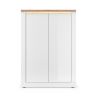 uffet haut 2 portes CRONOS BLANC CADIZ avec LED inclus