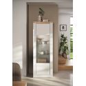 Vitrine 1 porte CRONOS BLANC CADIZ