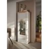Vitrine 1 porte CRONOS BLANC CADIZ