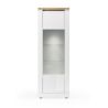 Vitrine 1 porte CRONOS BLANC CADIZ