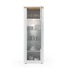 Vitrine 1 porte CRONOS BLANC CADIZ