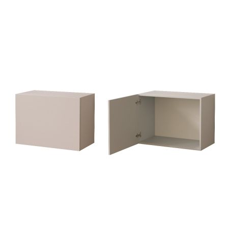 Ensemble meuble TV FOREVER 2 - compo 35 - décor cachemire et chêne cadiz