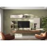Ensemble meuble TV FOREVER 2 - compo 129 - décor cachemire et chêne mercure