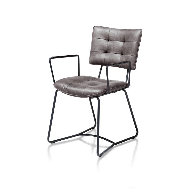 Fauteuil Julien en cuir Corsica - Henders&Hazel