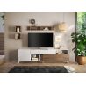 Meuble TV 241 cm PABLO BLANC MERCURE