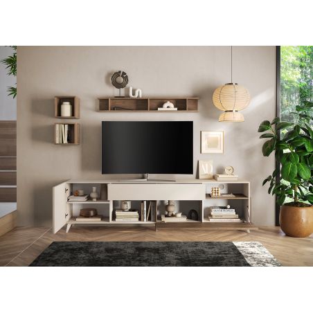Meuble TV 241 cm PABLO CACHEMIRE MERCURE
