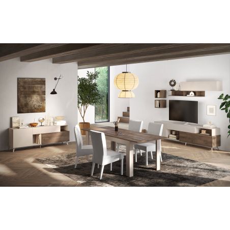 Meuble TV 181 cm PABLO CACHEMIRE MERCURE