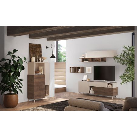 Meuble TV 181 cm PABLO CACHEMIRE MERCURE