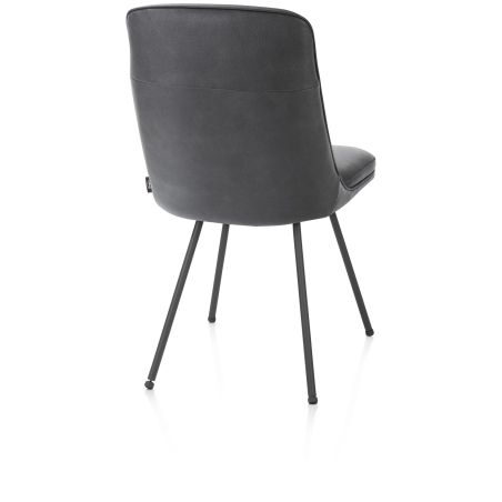 Mateo, chaise - 4-pieds - graphite - Pala - Henders and Hazel