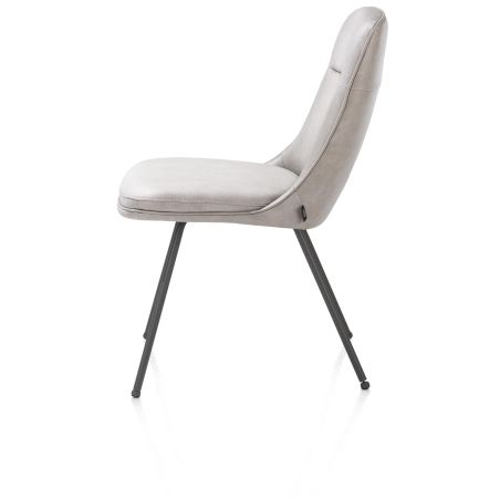Mateo, chaise - 4-pieds - graphite - Pala - Henders and Hazel