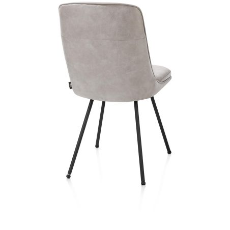 Mateo, chaise - 4-pieds - rough off black - Pala - Henders and Hazel