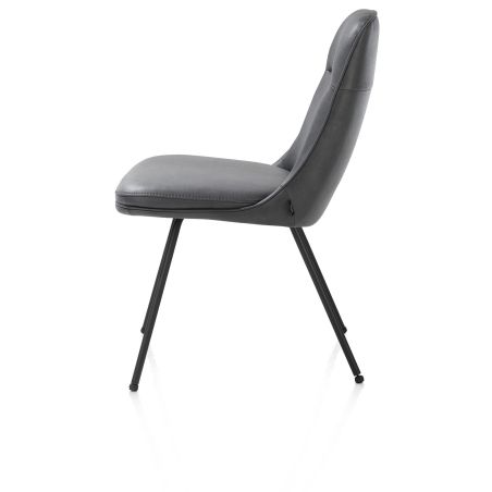 Mateo, chaise - 4-pieds - rough off black - Pala - Henders and Hazel