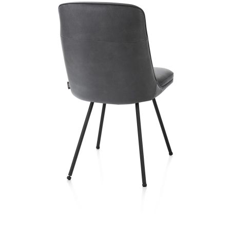 Mateo, chaise - 4-pieds - rough off black - Pala - Henders and Hazel