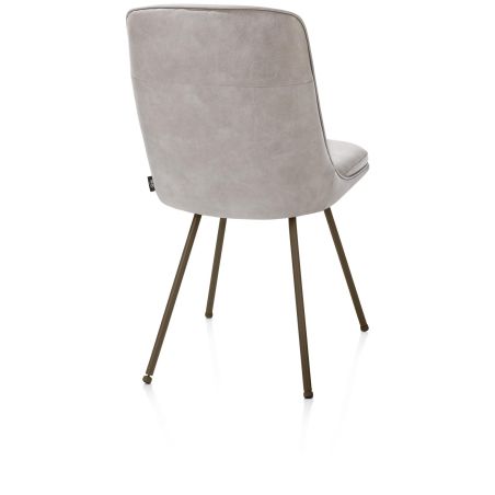 Mateo, chaise - 4-pieds - steelbrown - Pala - Henders and Haze
