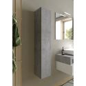 Colonne suspendue BURGA BETON hauteur 138 cm pour salle de bain endécor béton