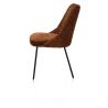 Isaac, chaise - 4 pieds - rough off black - tissu Derby - Henders and Hazel