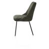 Isaac, chaise - 4 pieds - rough off black - tissu Derby - Henders and Hazel