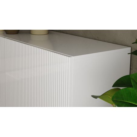 Buffet 241 cm JANEIRO BLANC avec 4 portes