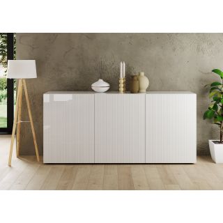 Buffet 181 cm JANEIRO BLANC avec 3 portes