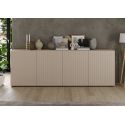 Buffet 241 cm JANEIRO CACHEMIRE avec 4 portes