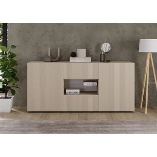 Buffet 181 cm JANEIRO CACHEMIRE avec 2 portes et 2 tiroirs