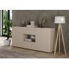 Buffet 181 cm JANEIRO CACHEMIRE avec 2 portes et 2 tiroirs