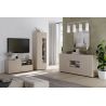Buffet 181 cm JANEIRO CACHEMIRE avec 2 portes et 2 tiroirs