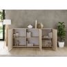 Buffet 181 cm JANEIRO CACHEMIRE avec 3 portes