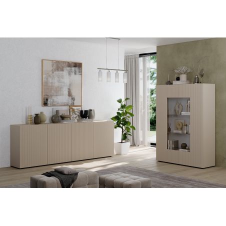 Vitrine 2 portes JANEIRO CACHEMIRE