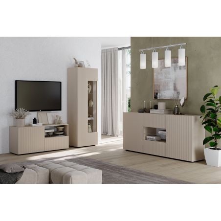 Vitrine 1 porte JANEIRO CACHEMIRE