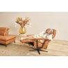 Fauteuil relax releveur 1 moteur EASYSWING 7357 en cuir 22 Bright de la marque HIMOLLA
