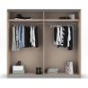 Armoire 226 cm YANIS avec 2 portes coulissantes