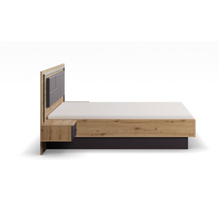 Chambre adulte YANIS avec armoire portes coulissantes 226 cm et lit 160 cm