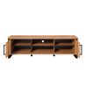 Meuble TV 166 cm MABEL avec 2 portes et 2 niches