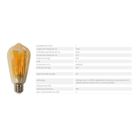 copy ofSuspension SOLARIA de style contemporain avec 4 ampoules incluses